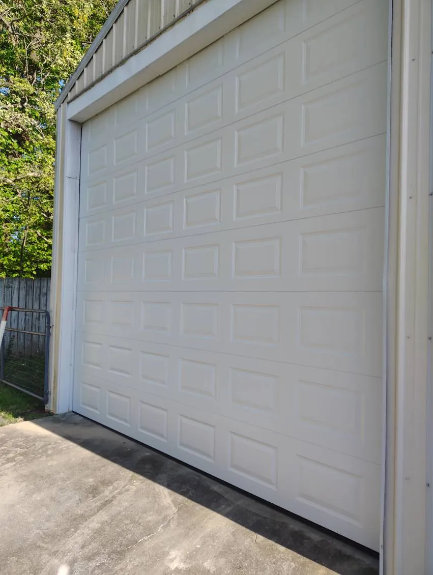 Large light-commercial garage door installation in Greene County, TN